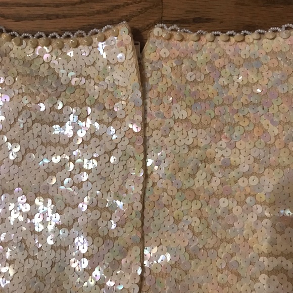Vtg Miss Ruth Sequin Crop Top - Picture 6 of 7